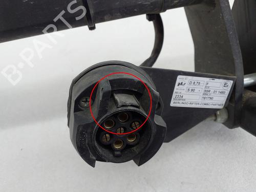 Tow ball/Mechanism PEUGEOT PARTNER Box Body/MPV (K9) 1.5 BlueHDI 130 | BP29892695C141 