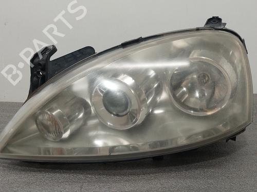 Venstre forlygte OPEL CORSA C (X01) 1.2 Twinport (F08, F68) (80 hp) 30136070