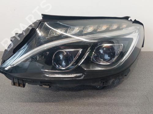 Used Left headlight MERCEDES-BENZ C-CLASS (W205) C 220 d 4-matic (205.005) (170 hp) 30320655