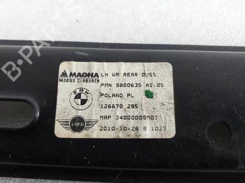 Rudehejsemekanisme venstre bagtil MINI MINI COUNTRYMAN (R60) | BP30436257C24