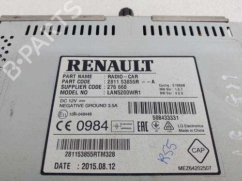 Radio DACIA LODGY (JS_) 1.2 TCe (JSAY, JSM0) | BP30538160E6 