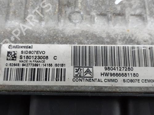 Engine control unit (ECU) PEUGEOT 308 SW II (LC_, LJ_, LR_, LX_, L4_) 1.6 HDi / BlueHDi 115 (LCBHXM, LCBHXT) | BP30580361M57
