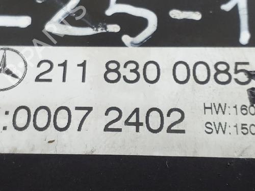 Climate control MERCEDES-BENZ E-CLASS (W211) E 270 CDI (211.016) | BP31133393I5 