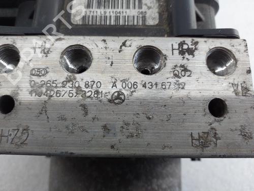ABS pump MERCEDES-BENZ B-CLASS Sports Tourer (W245) B 180 CDI (245.207) | BP31156644M43 