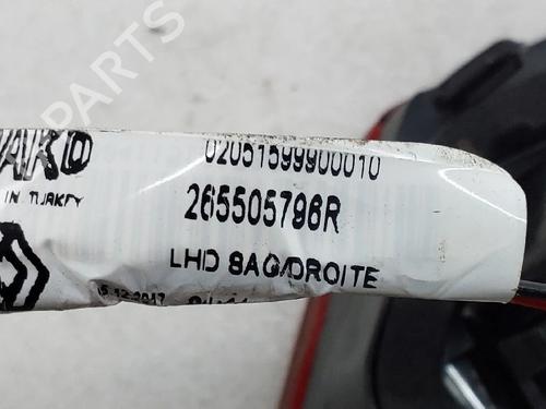 Right tailgate light RENAULT CLIO IV (BH_) 1.5 dCi 90 | BP31321297C80