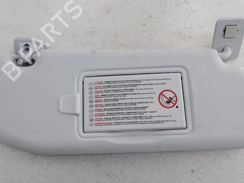 Used Right sun visor PEUGEOT 208 I (CA_, CC_) 1.4 HDi (68 hp) 31331618