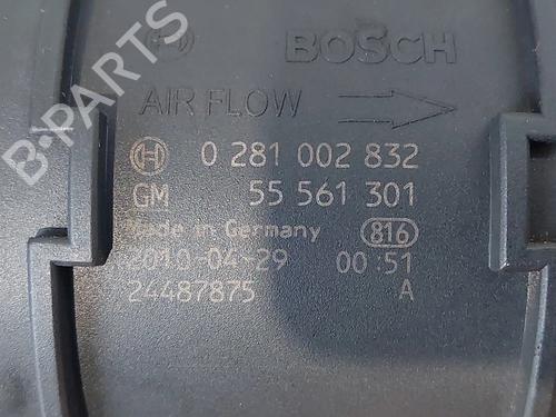 Mass air flow sensor OPEL ASTRA H GTC (A04) 1.7 CDTI (L08) | BP31345126M95 