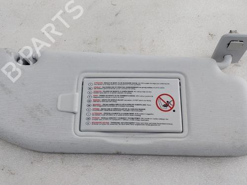 Used Right sun visor PEUGEOT 208 I (CA_, CC_) 1.2 VTI 82 (82 hp) 31574307