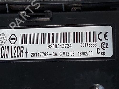 Electronic module RENAULT CLIO III (BR0/1, CR0/1) 1.2 16V (BR02, BR0J, BR11, CR02, CR0J, CR11) | BP31653848M83 