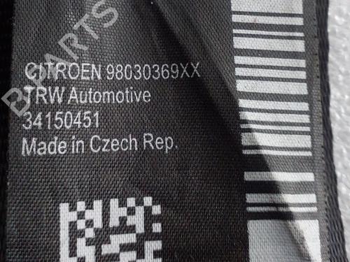 Front left seatbelt CITROËN DS3 (SA_) 1.2 THP 110 | BP31760123I26 - Image 6