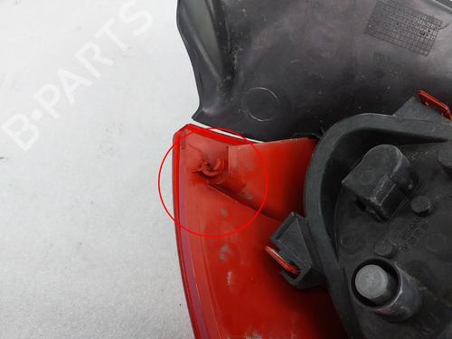 Right taillight RENAULT CLIO III (BR0/1, CR0/1) 1.2 16V Hi-Flex (BR1U, CR1U) | BP31769905C35 