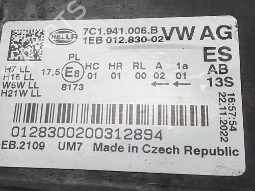 Right headlight VW CRAFTER 30-50 Van (2E_) | BP31806897C29