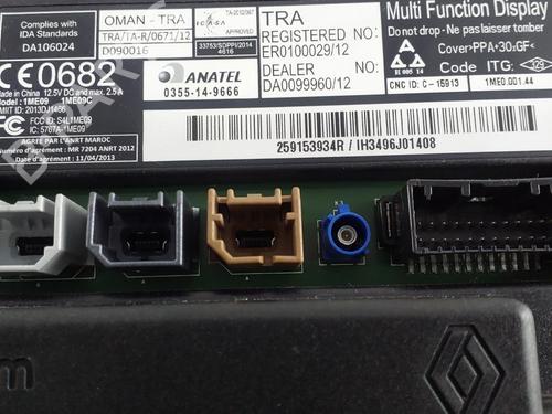 Display RENAULT ZOE (BFM_) ZOE | BP31836070C48