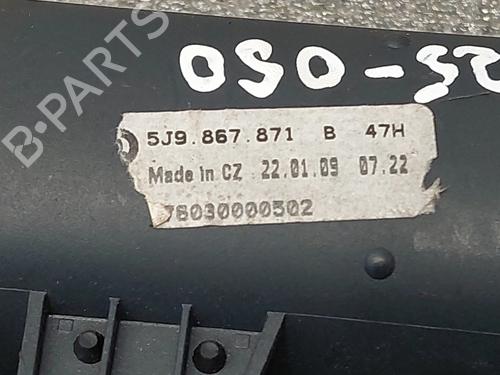 Rear parcel shelf SKODA FABIA II Combi (545) 1.2 | BP32170570C85 