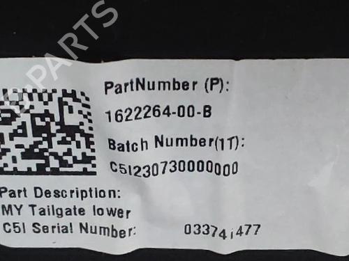 Bagagerumsbeklædning TESLA MODEL Y (5YJY) Long Range All-wheel Drive | BP32506545I3