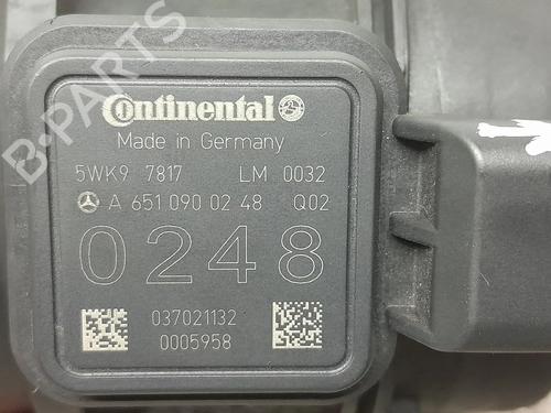 Mass air flow sensor MERCEDES-BENZ C-CLASS (W204) C 220 CDI (204.002) | BP32519542M95 