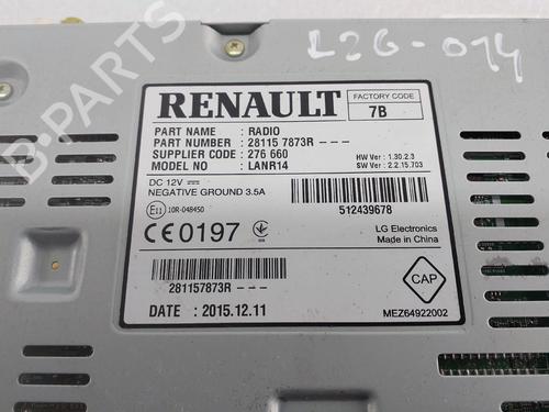 Radio RENAULT MEGANE IV Hatchback (B9A/M/N_) 1.5 dCi 110 (B9A3) | BP32759340E6 - Image 2