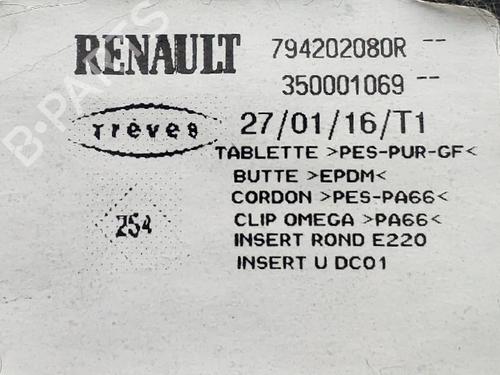 Rear parcel shelf RENAULT MEGANE IV Hatchback (B9A/M/N_) 1.5 dCi 110 (B9A3) | BP32782462C85 - Image 3