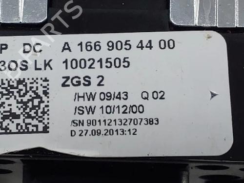 Left front window switch MERCEDES-BENZ A-CLASS (W176) A 180 CDI (176.000) | BP32869527I27  - Image 6