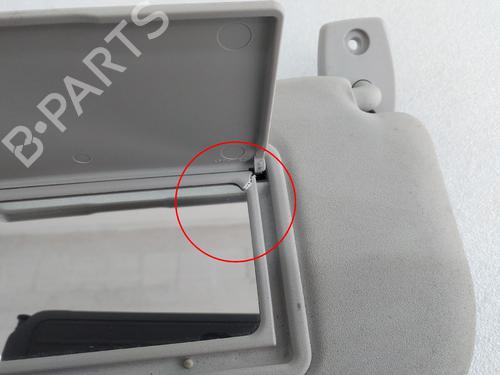 Right sun visor CITROËN C3 II (SC_) 1.2 VTi 82 | BP33294652I2  - Image 5