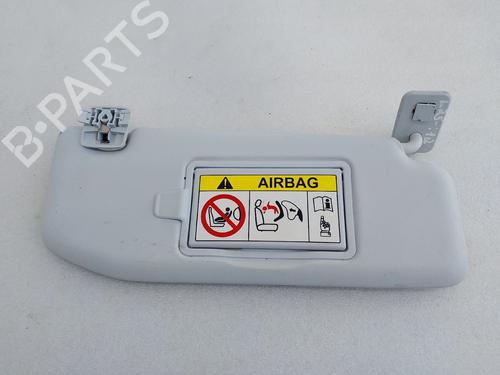 Used Right sun visor Right sun visor PEUGEOT 208 II (UB_, UP_, UW_, UJ_) 1.5 BlueHDI 100 (102 hp) 33398300 33398300