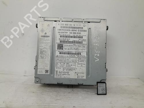 Used Radio Radio MERCEDES-BENZ C-CLASS (W205) C 220 BlueTEC / d (205.002, 205.004) (170 hp) 33661057 33661057