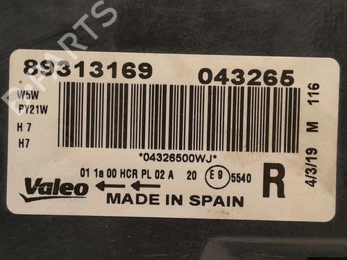 Right headlight VW EOS (1F7, 1F8) 2.0 FSI | BP33981675C29  - Image 9