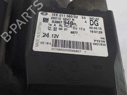 Right headlight OPEL VIVARO B Van (X82) 1.6 CDTI (05) | BP34401960C29  - Image 6