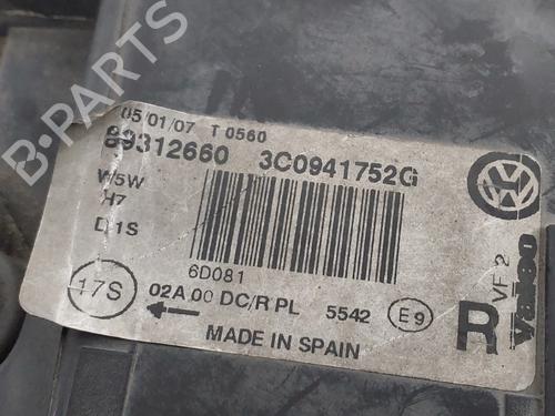 Right headlight VW PASSAT B6 Variant (3C5) 2.0 TDI | BP35728079C29 - Image 6