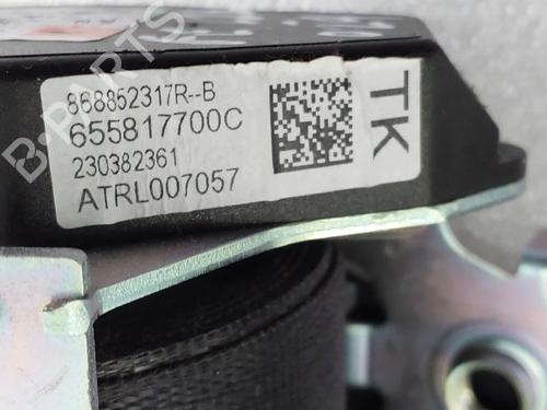 Front left seatbelt RENAULT CLIO V (B7_) 1.0 LPG (B7MT) | BP36113128I26 - Image 2