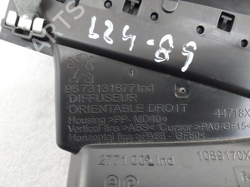Luftventil PEUGEOT 2008 I (CU_) 1.6 HDi | BP36138517I21 - Image 3