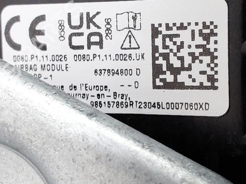 Airbag Kit RENAULT CLIO V (B7_) 1.0 LPG (B7MT) | BP36165309C86 - Image 6