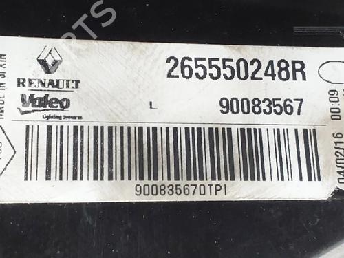 Left tailgate light RENAULT MEGANE IV Hatchback (B9A/M/N_) 1.5 dCi 110 (B9A3) | BP36676920C79 - Image 3
