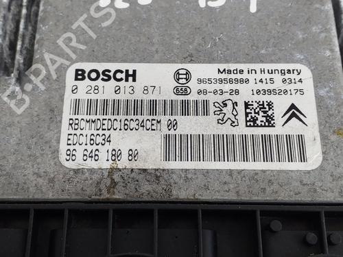 Engine control unit (ECU) PEUGEOT PARTNER Box Body/MPV 1.6 HDi | BP37493751M57 - Image 2