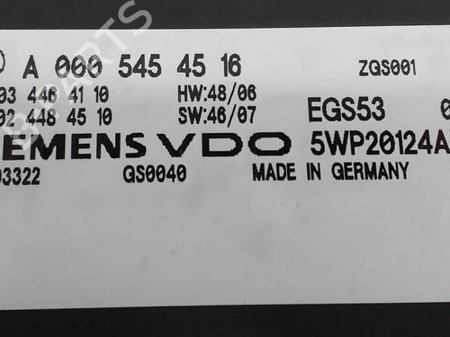 Gearbox control unit MERCEDES-BENZ C-CLASS (W204) C 220 CDI (204.008) | BP37896121M52 - Image 2