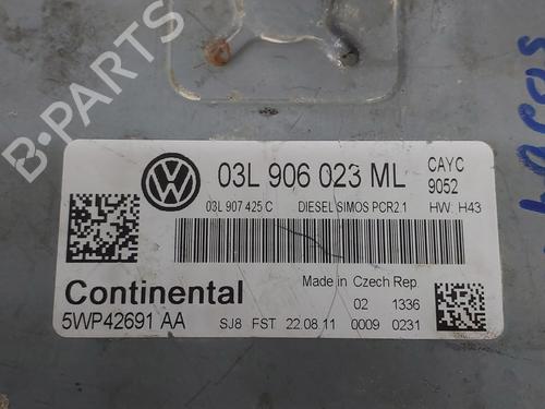 Engine control unit (ECU) VW GOLF VI (5K1) 1.6 TDI | BP38075342M57 - Image 4