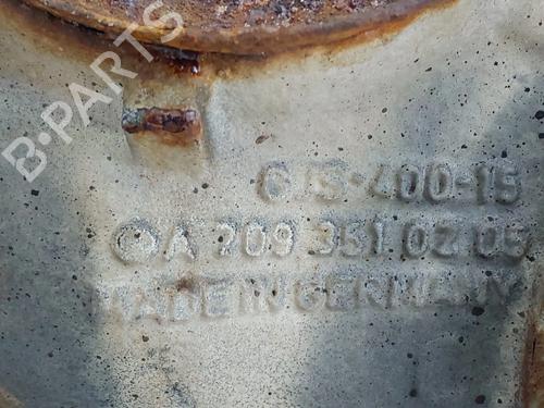Rear differential MERCEDES-BENZ C-CLASS (W204) C 220 CDI (204.008) | BP38088979M24 - Image 3