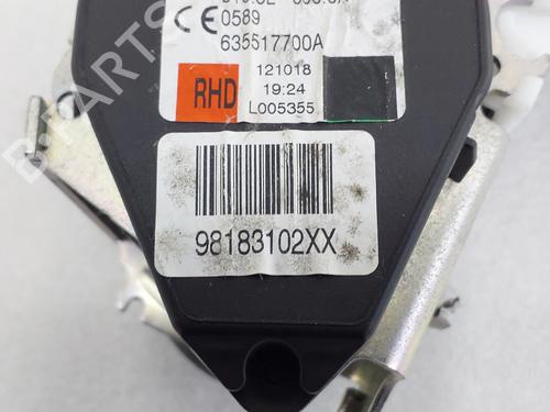 Front left seatbelt CITROËN C3 III (SX) 1.2 VTi 82 | BP38233566I26 - Image 5