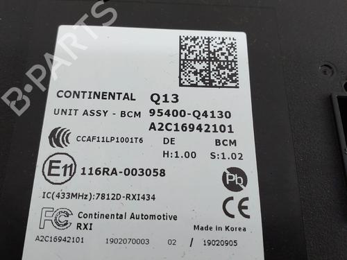 Electronic module KIA NIRO I (DE) E-NIRO | BP38339703M83 - Image 2