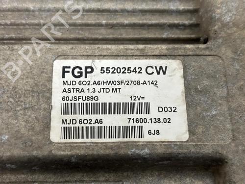 Engine control unit (ECU) OPEL ASTRA H GTC (A04) 1.3 CDTI (L08) | BP38632612M57 - Image 2