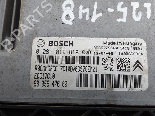 Engine control unit (ECU) CITROËN DS3 (SA_) 1.6 HDi 90 | BP38709906M57 - Image 2