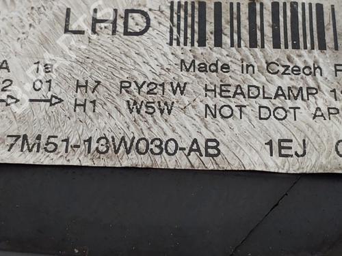 Left headlight FORD C-MAX (DM2) 1.6 TDCi | BP38736002C28 - Image 3