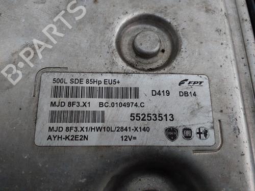 Engine control unit (ECU) FIAT 500L (351_, 352_) 1.3 D Multijet (199LXY1A, 199LXY11) | BP38937782M57 - Image 2