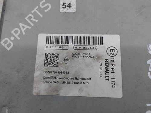 Radio RENAULT ZOE (BFM_) ZOE | BP39209102E6 - Image 2