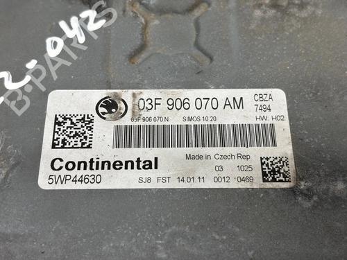 Engine control unit (ECU) SKODA FABIA II (542) 1.2 TSI | BP39566530M57 - Image 2