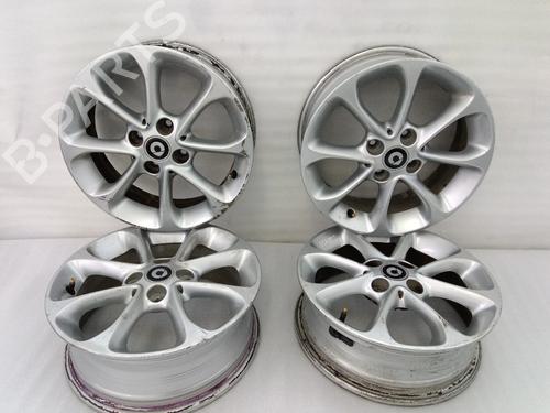 Used Wheel set Wheel set SMART FORFOUR Hatchback (453) electric drive (453.091) (82 hp) 39715207 39715207