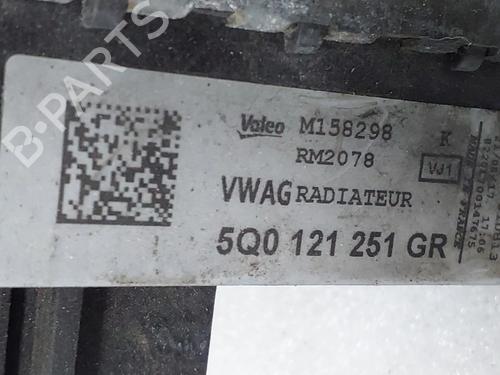 Water radiator VW PASSAT B8 Variant (3G5, CB5) 1.4 GTE Hybrid | BP39719194M31 - Image 2