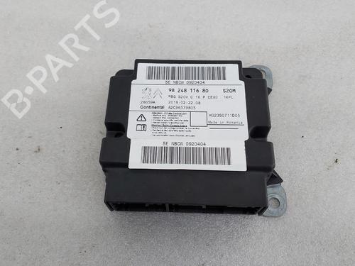 Used ECU airbags ECU airbags PEUGEOT 3008 II SUV (MC_, MR_, MJ_, M4_) 1.2 THP/ PureTech 130 (MRHNSM, MRHNSU, MRHNSJ, MRHNYW,... (131 hp) 39724133 39724133
