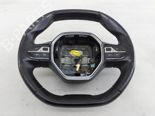 Used Steering wheel Steering wheel PEUGEOT 3008 II SUV (MC_, MR_, MJ_, M4_) 1.2 THP/ PureTech 130 (MRHNSM, MRHNSU, MRHNSJ, MRHNYW,... (131 hp) 37031863 37031863