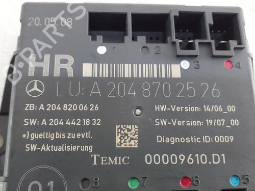 Electronic module MERCEDES-BENZ C-CLASS (W204) C 220 CDI (204.008) | BP40357236M83 - Image 2